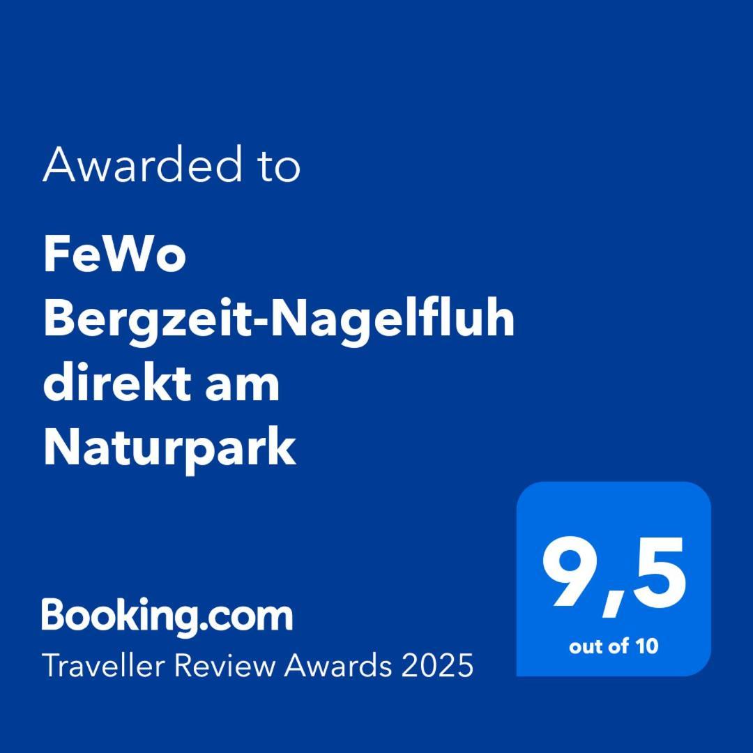 Bergzeit-nagelfluh Direkt Am Naturpark Apartment